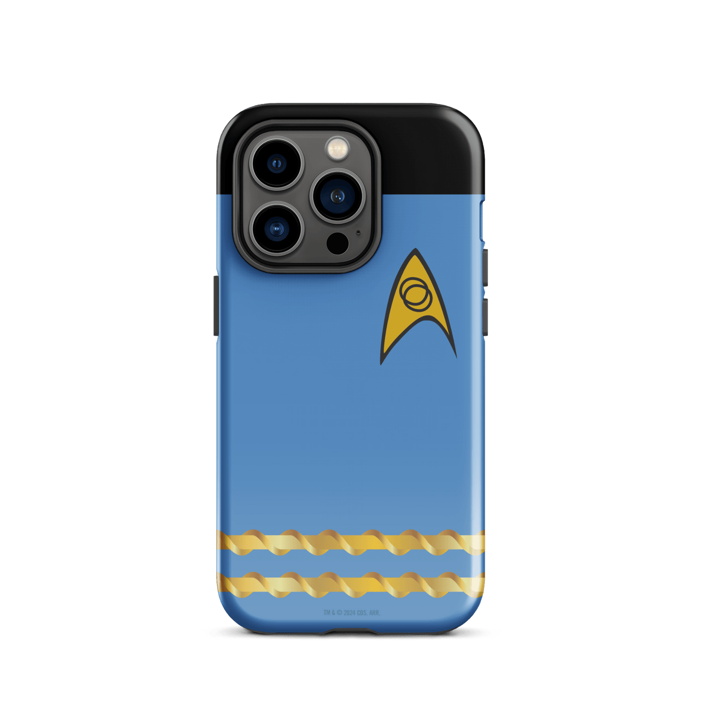 Star Trek: The Original Series Science Uniform Tough Phone Case - iPhone - Paramount Shop