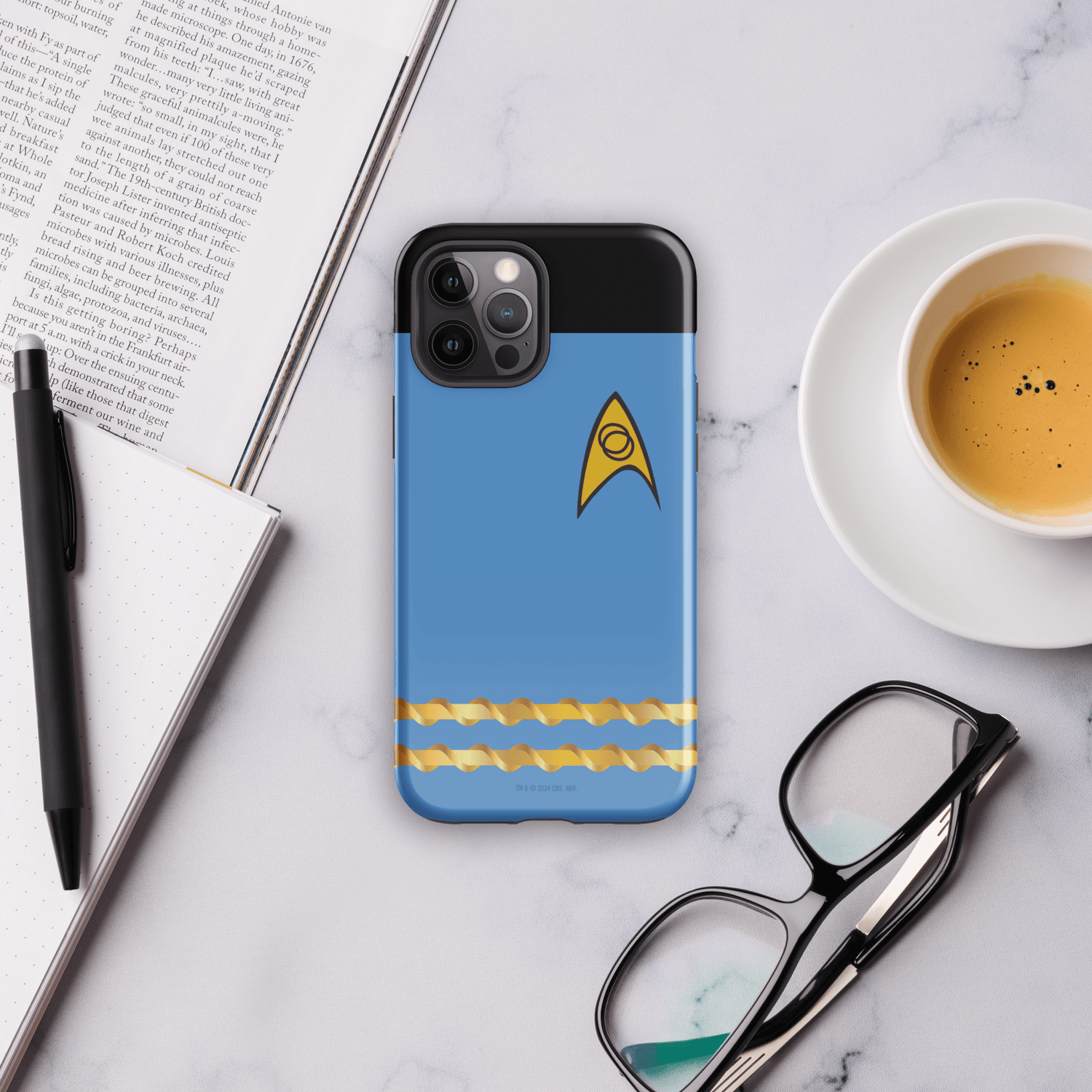 Star Trek: The Original Series Science Uniform Tough Phone Case - iPhone - Paramount Shop