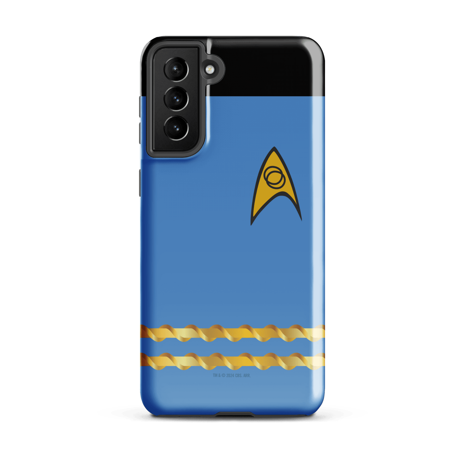 Star Trek: The Original Series Science Uniform Tough Phone Case - Samsung - Paramount Shop