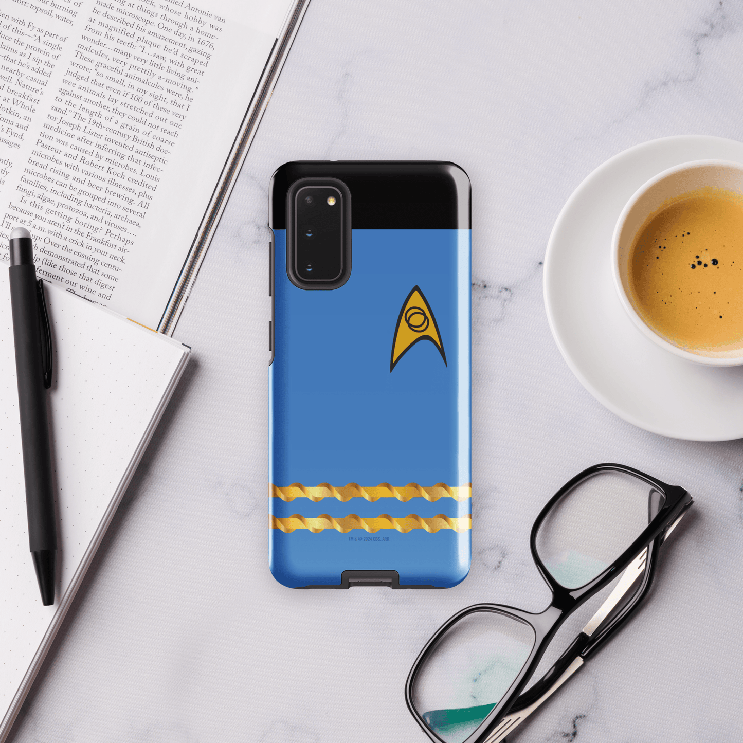 Star Trek: The Original Series Science Uniform Tough Phone Case - Samsung - Paramount Shop