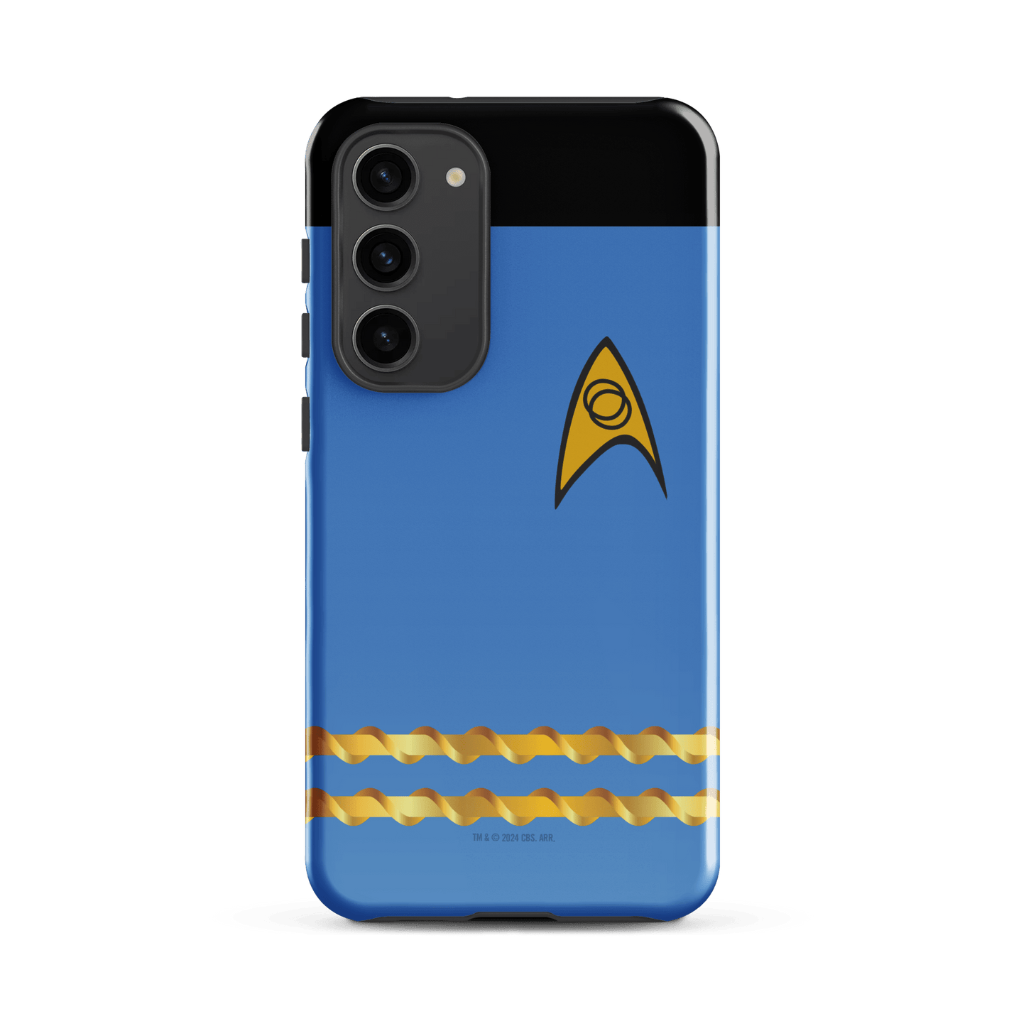 Star Trek: The Original Series Science Uniform Tough Phone Case - Samsung - Paramount Shop