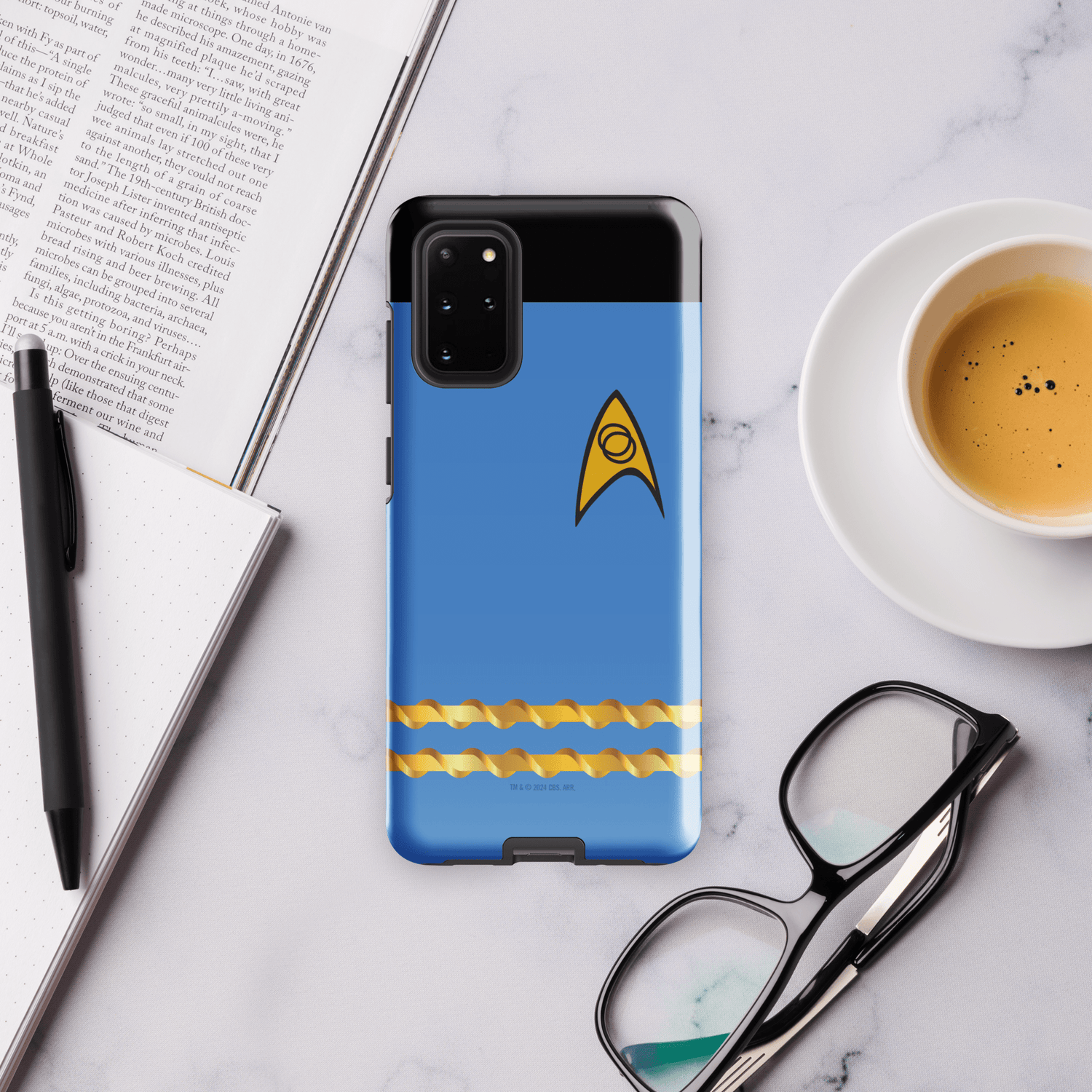 Star Trek: The Original Series Science Uniform Tough Phone Case - Samsung - Paramount Shop