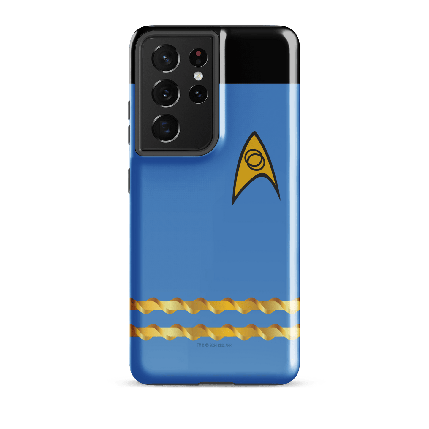 Star Trek: The Original Series Science Uniform Tough Phone Case - Samsung - Paramount Shop