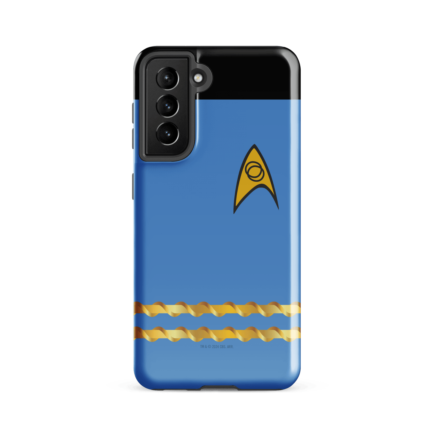 Star Trek: The Original Series Science Uniform Tough Phone Case - Samsung - Paramount Shop