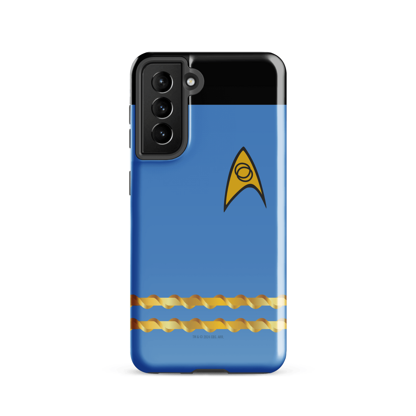 Star Trek: The Original Series Science Uniform Tough Phone Case - Samsung - Paramount Shop