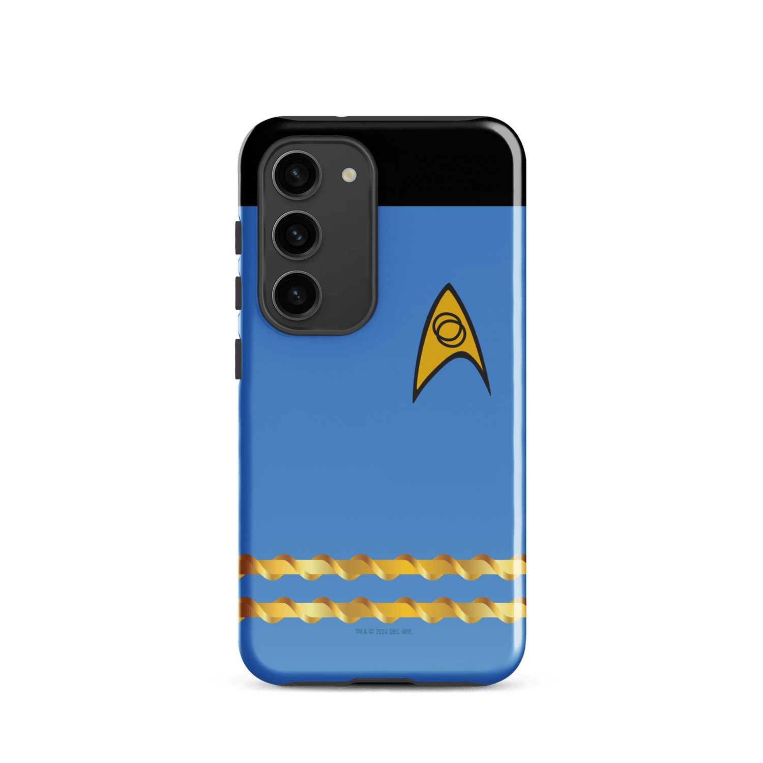 Star Trek: The Original Series Science Uniform Tough Phone Case - Samsung - Paramount Shop