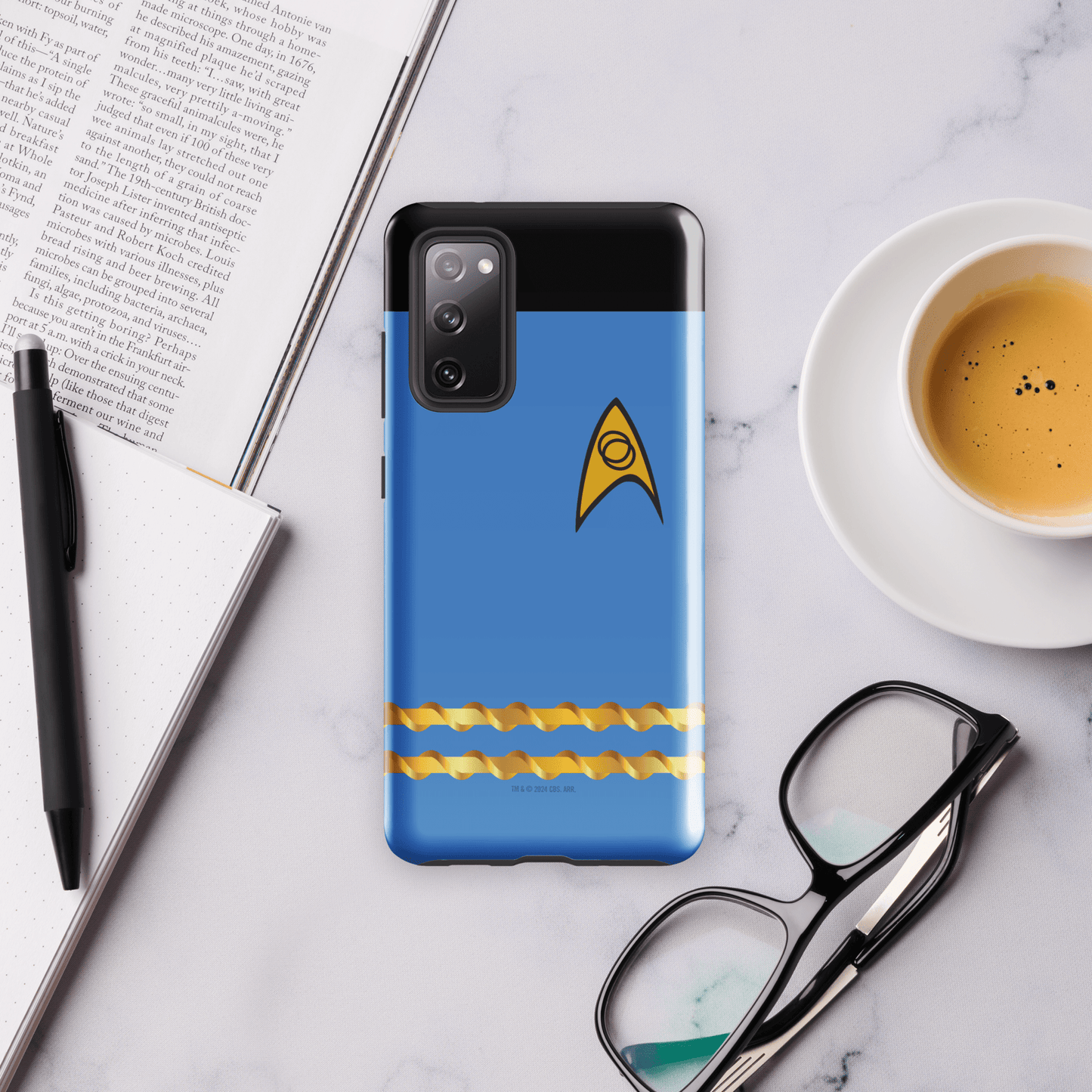 Star Trek: The Original Series Science Uniform Tough Phone Case - Samsung - Paramount Shop