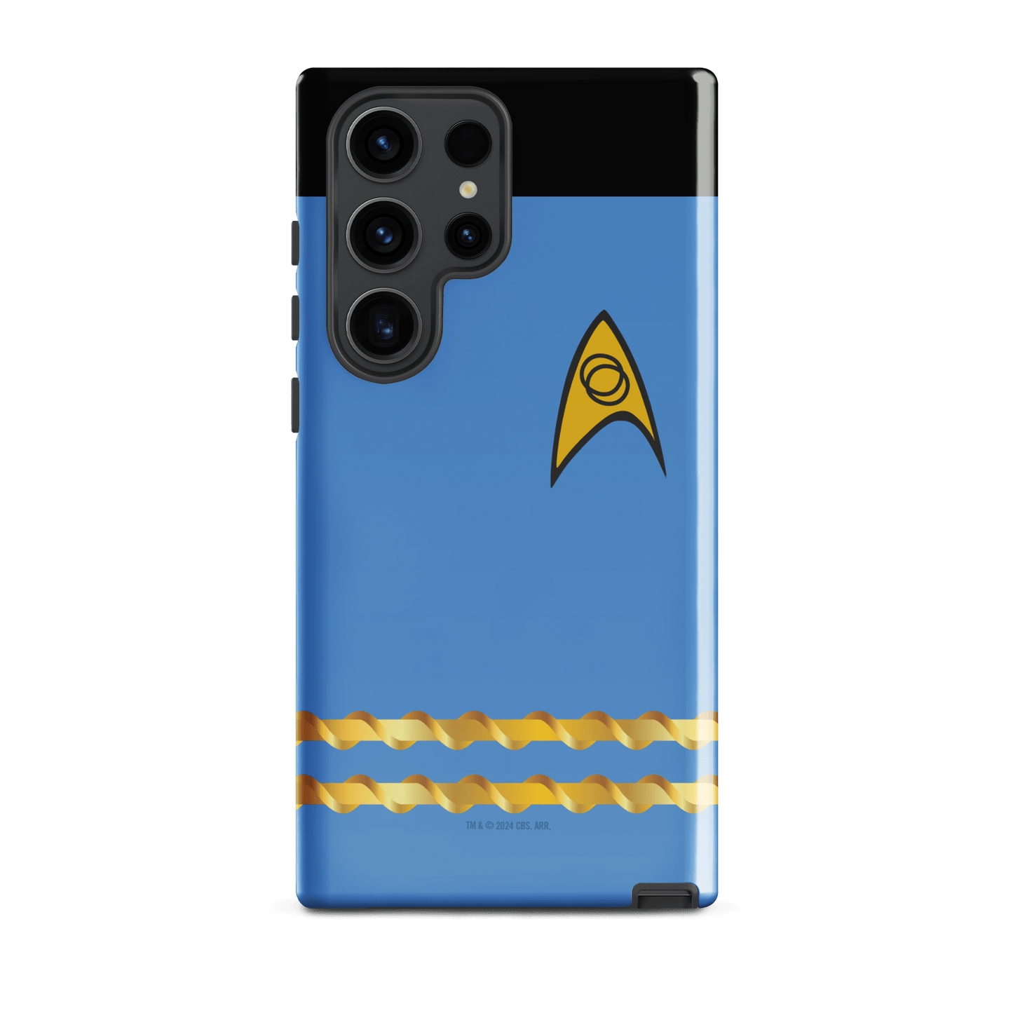 Star Trek: The Original Series Science Uniform Tough Phone Case - Samsung - Paramount Shop