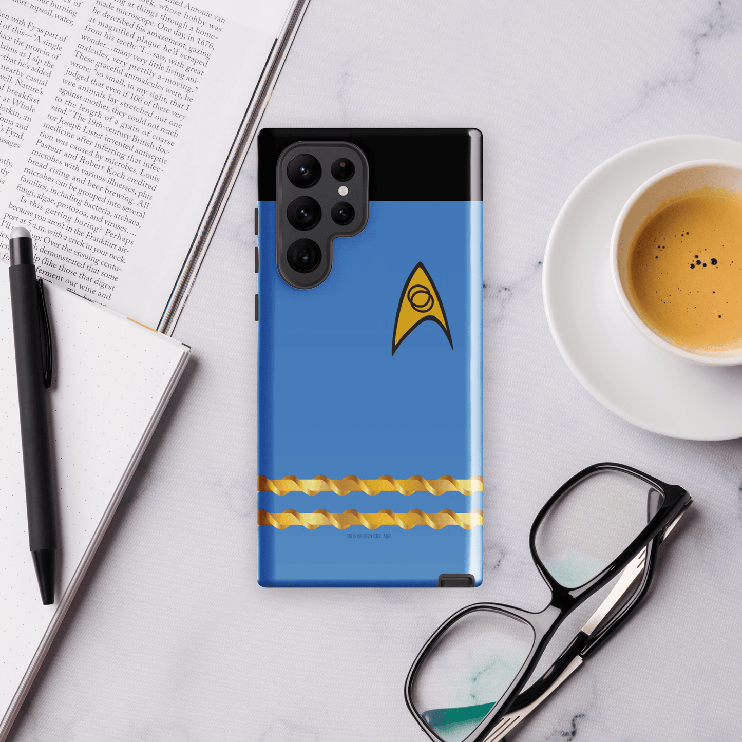 Star Trek: The Original Series Science Uniform Tough Phone Case - Samsung - Paramount Shop