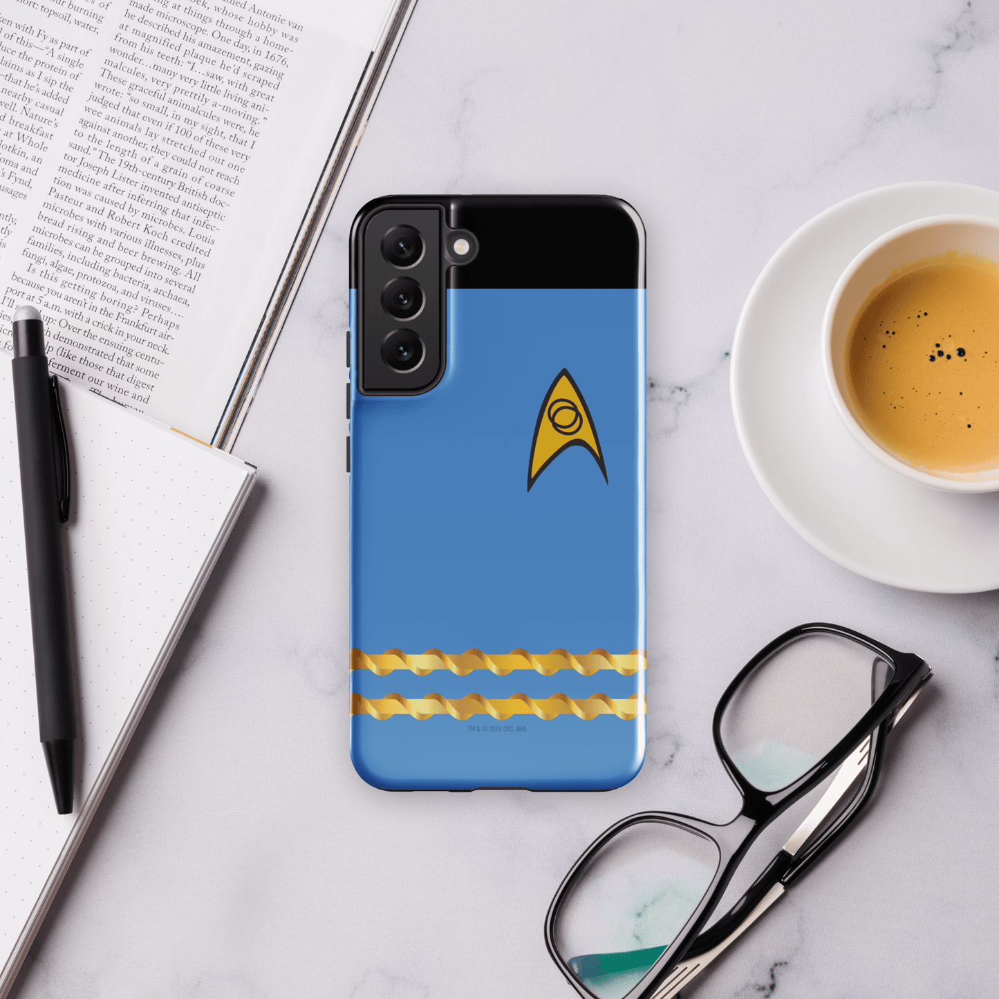 Star Trek: The Original Series Science Uniform Tough Phone Case - Samsung - Paramount Shop