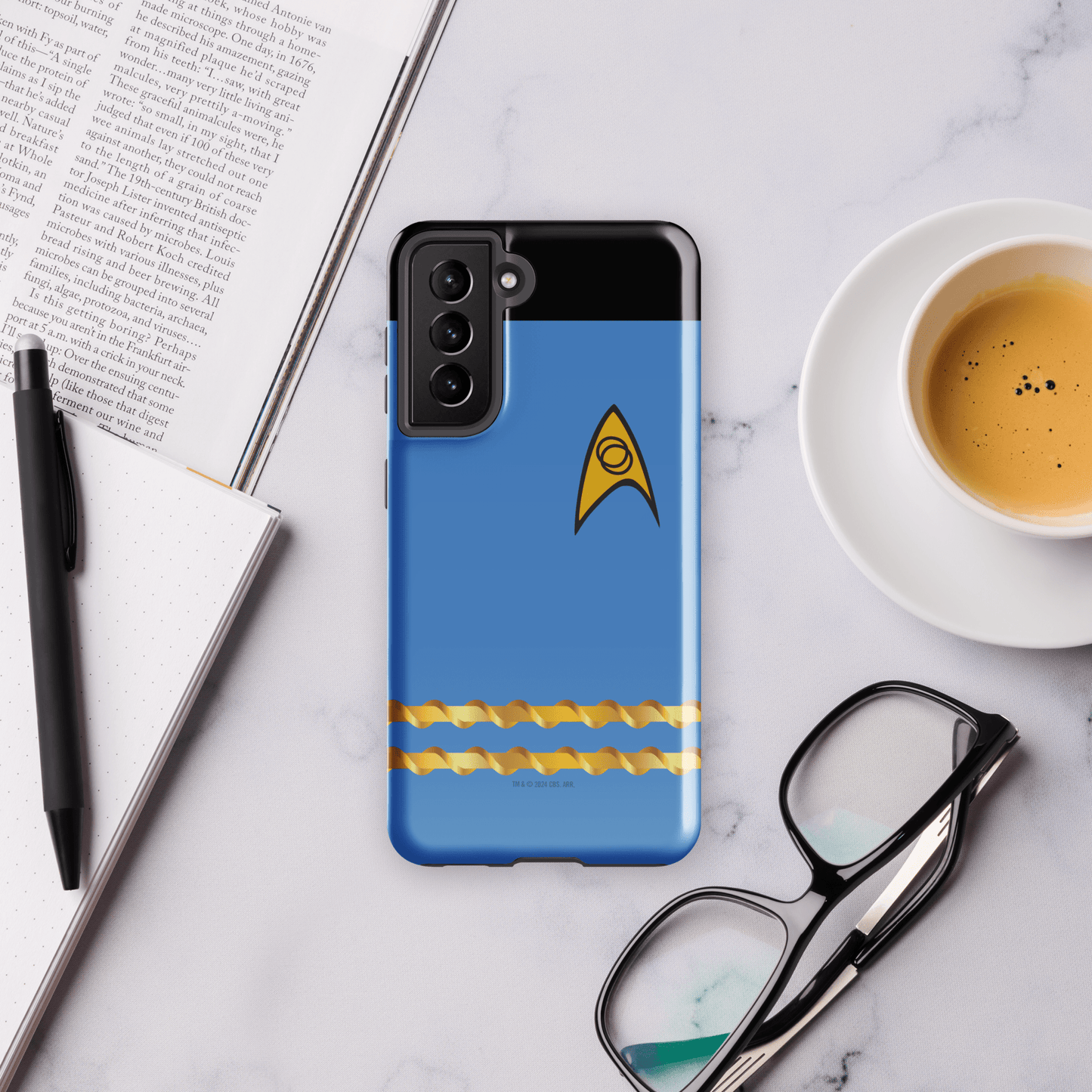 Star Trek: The Original Series Science Uniform Tough Phone Case - Samsung - Paramount Shop