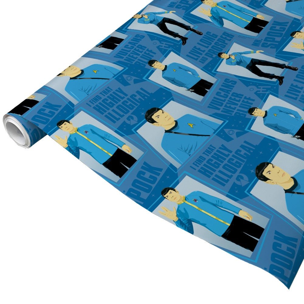 Star Trek: The Original Series Spock Gift Wrap - Paramount Shop