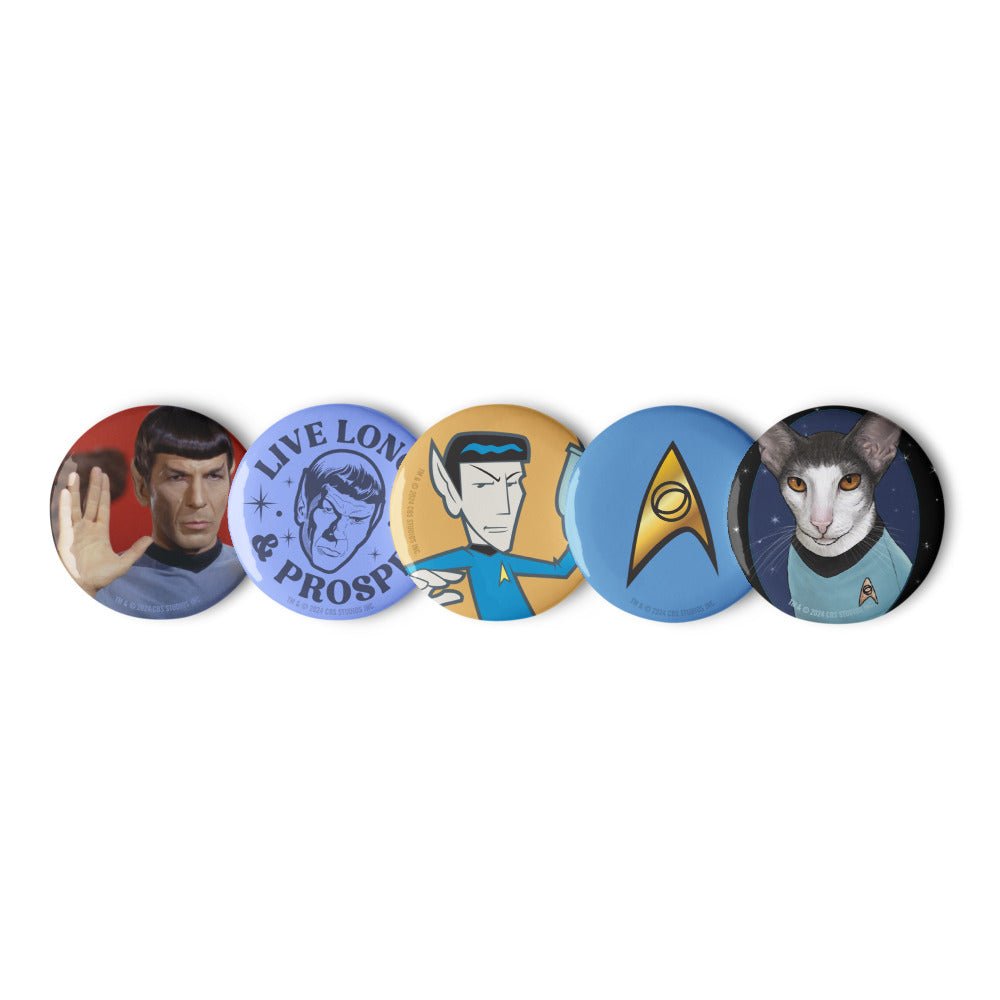 Star Trek: The Original Series Spock Pin Set - Paramount Shop