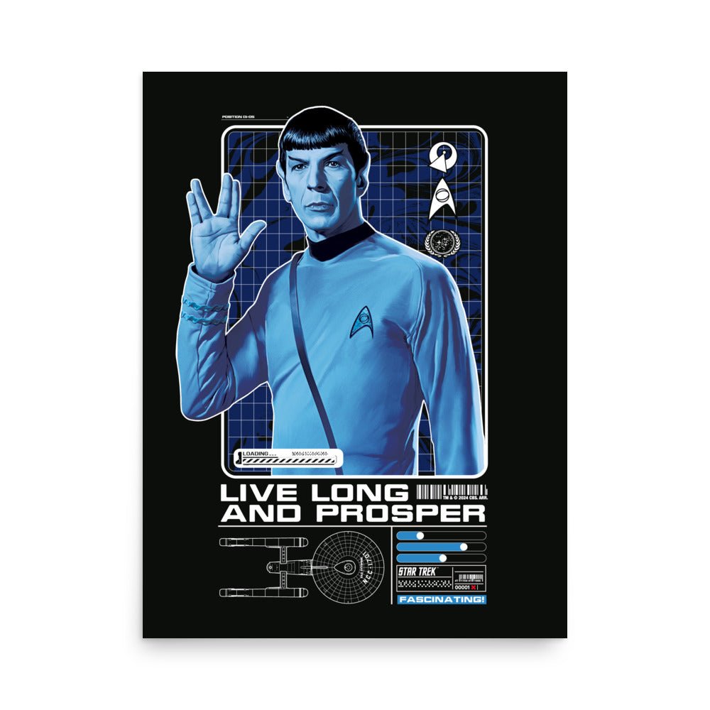 Star Trek: The Original Series Spock Poster - Paramount Shop