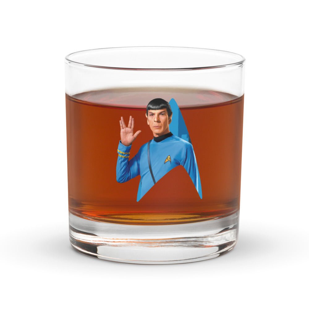 Star Trek: The Original Series Spock Rocks Glass - Paramount Shop