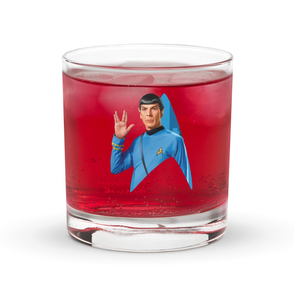 Star Trek: The Original Series Spock Rocks Glass - Paramount Shop