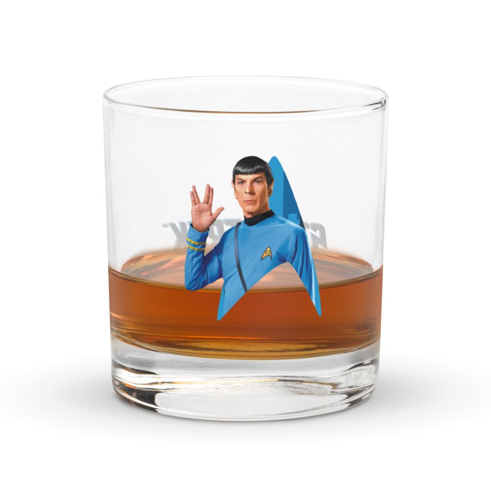 Star Trek: The Original Series Spock Rocks Glass - Paramount Shop