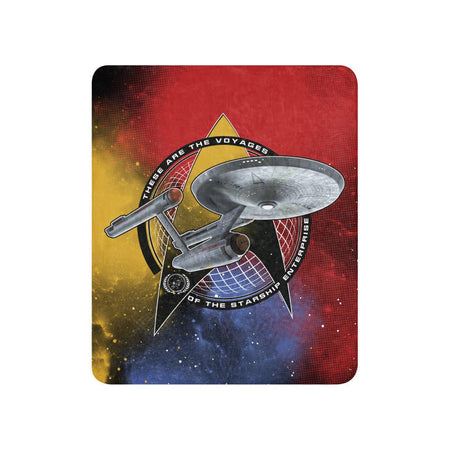 Star Trek: The Original Series These Are The Voyages Sherpa Blanket - Paramount Shop