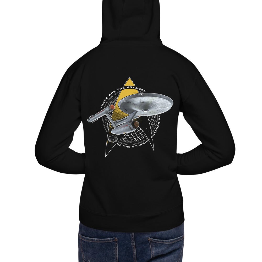 Star Trek: The Original Series These Are The Voyages Unisex Hoodie - Paramount Shop