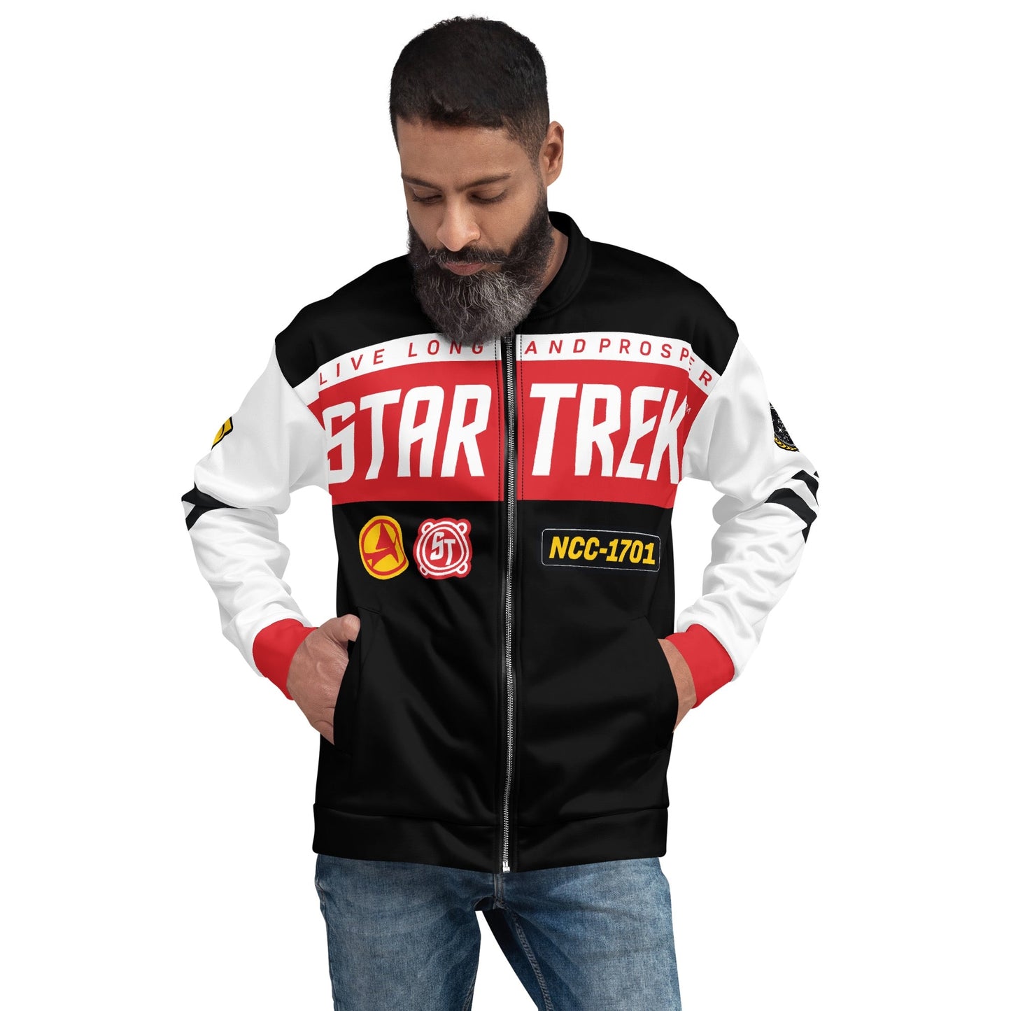 Star Trek: The Original Series To Boldly Go Unisex Bomber Jacket - Paramount Shop