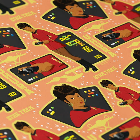 Star Trek: The Original Series Uhura Gift Wrap - Paramount Shop