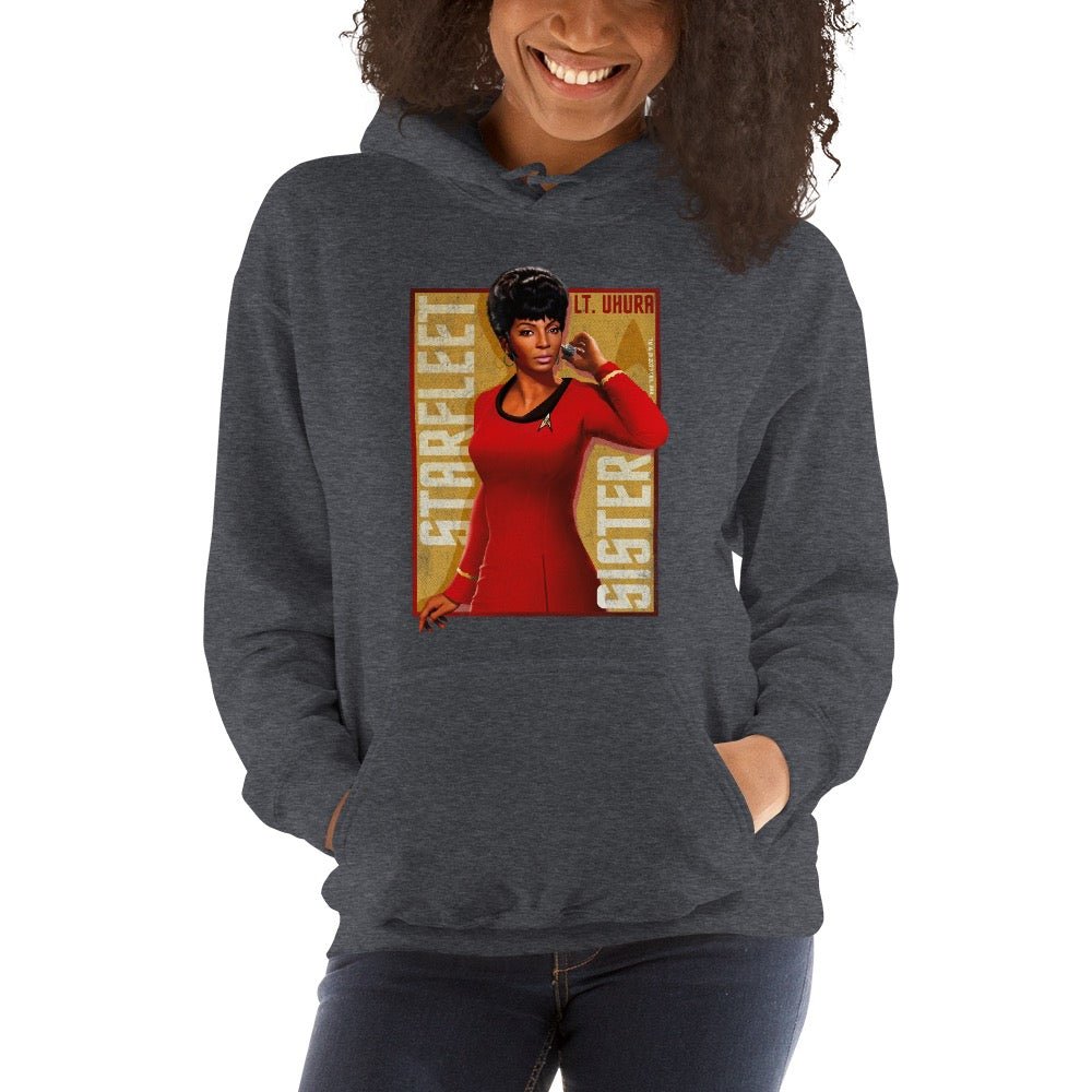 Star Trek: The Original Series Uhura Starfleet Sister Hooded Sweatshirt - Paramount Shop