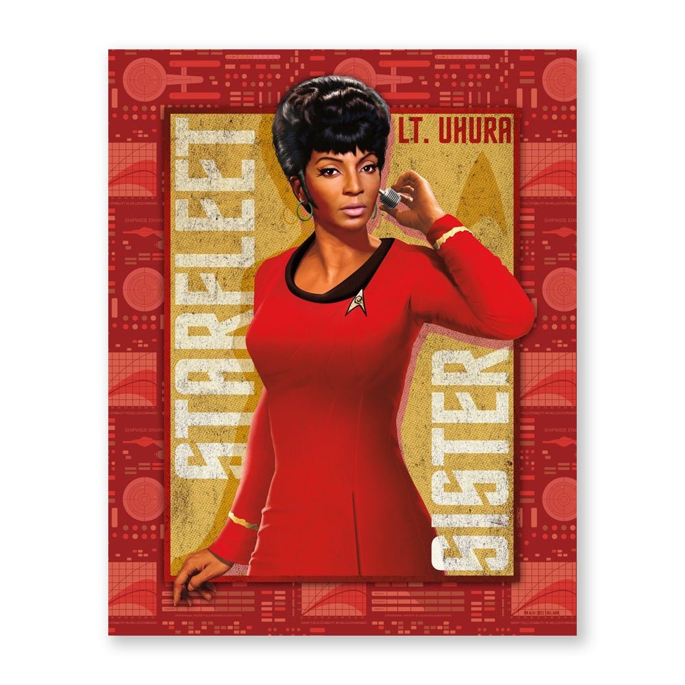 Star Trek: The Original Series Uhura Starfleet Sister Premium Matte Paper Poster - Paramount Shop