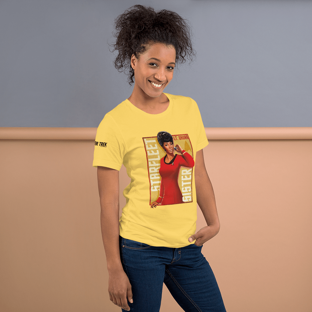 Star Trek: The Original Series Uhura Starfleet Sister Unisex Premium T - Shirt - Paramount Shop