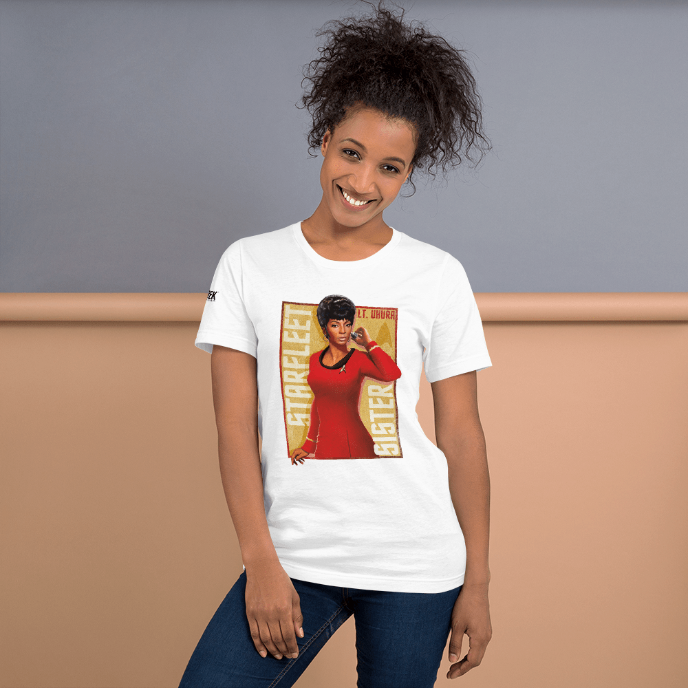 Star Trek: The Original Series Uhura Starfleet Sister Unisex Premium T - Shirt - Paramount Shop