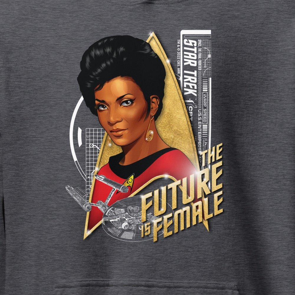 Star Trek: The Original Series Uhura The Future is Female Hooded Sweatshirt - Paramount Shop