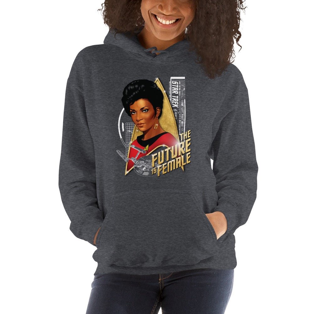 Star Trek: The Original Series Uhura The Future is Female Hooded Sweatshirt - Paramount Shop