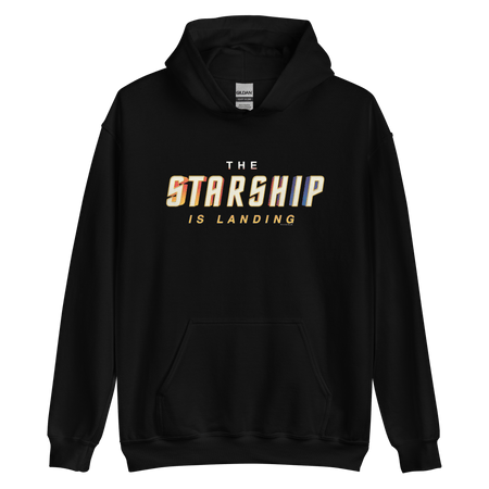 Star Trek The Starship Is Landing Hooded Sweatshirt - Paramount Shop