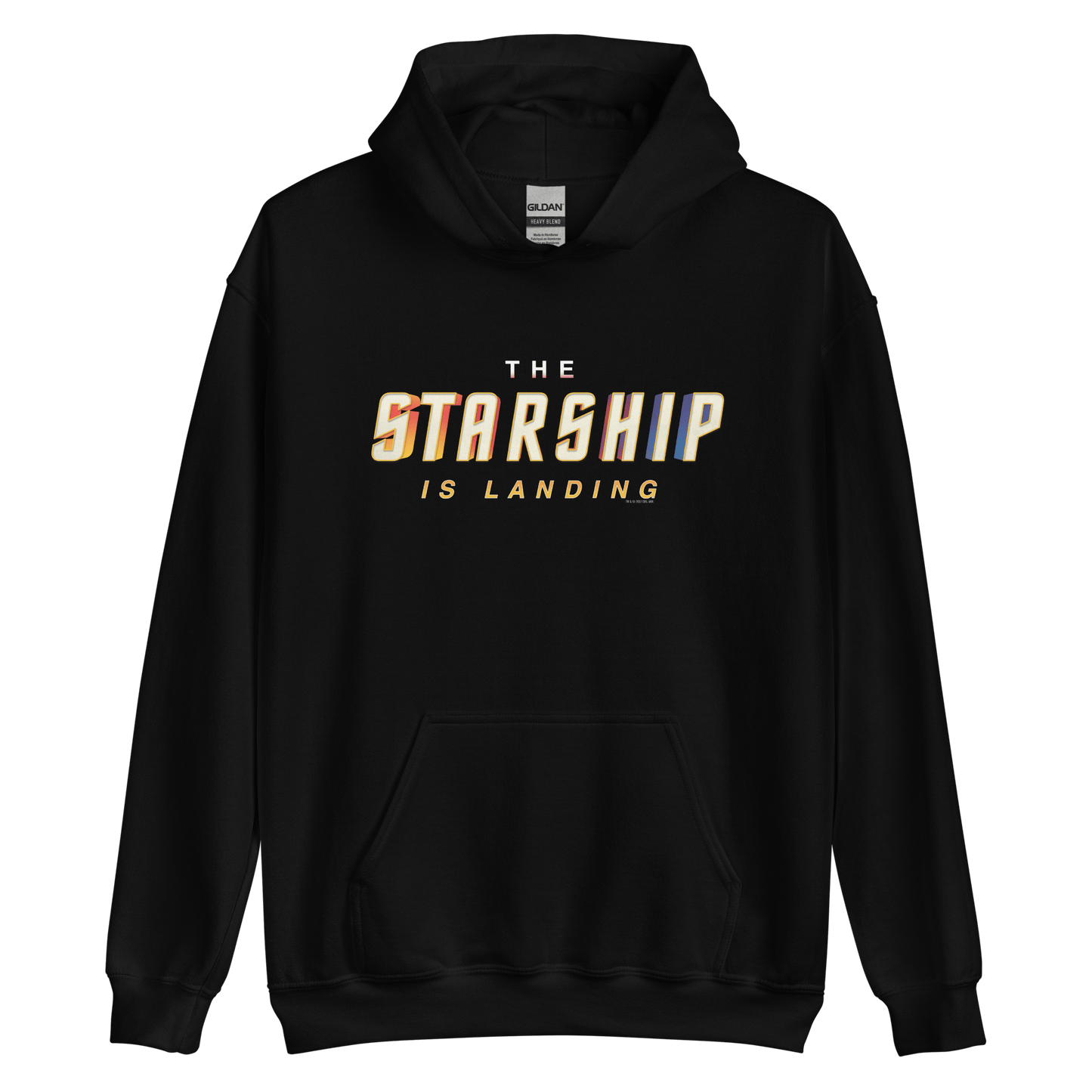 Star Trek The Starship Is Landing Hooded Sweatshirt - Paramount Shop