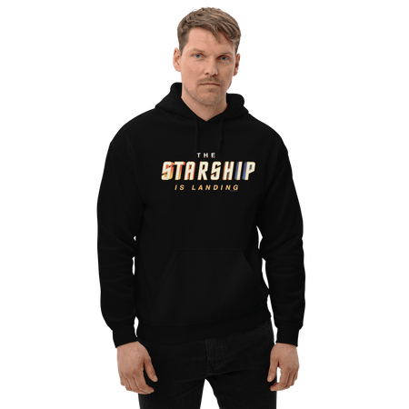 Star Trek The Starship Is Landing Hooded Sweatshirt - Paramount Shop