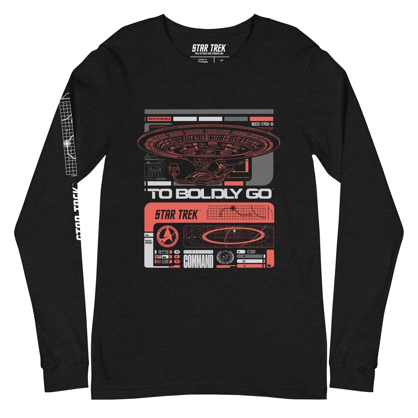 Star Trek To Boldly Go Long Sleeve T - Shirt - Paramount Shop