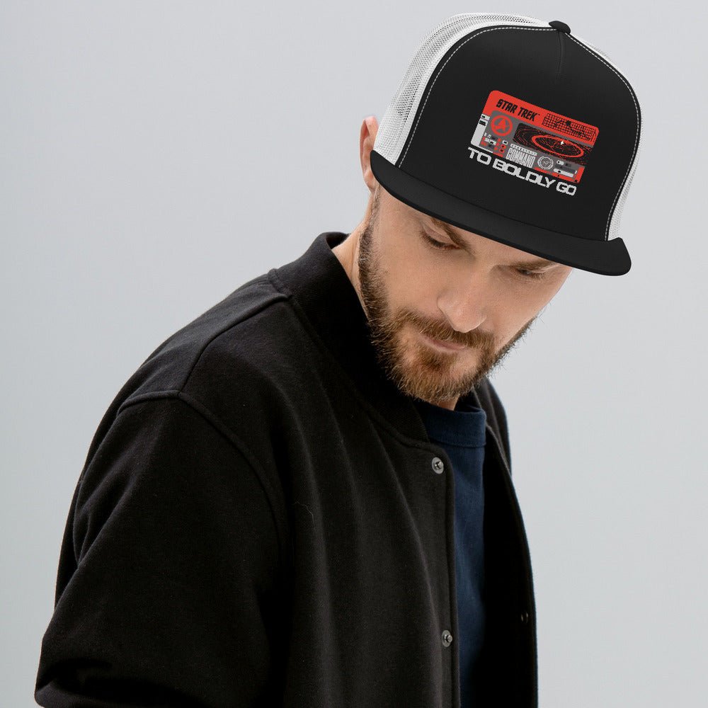 Star Trek To Boldly Go Trucker Hat - Paramount Shop