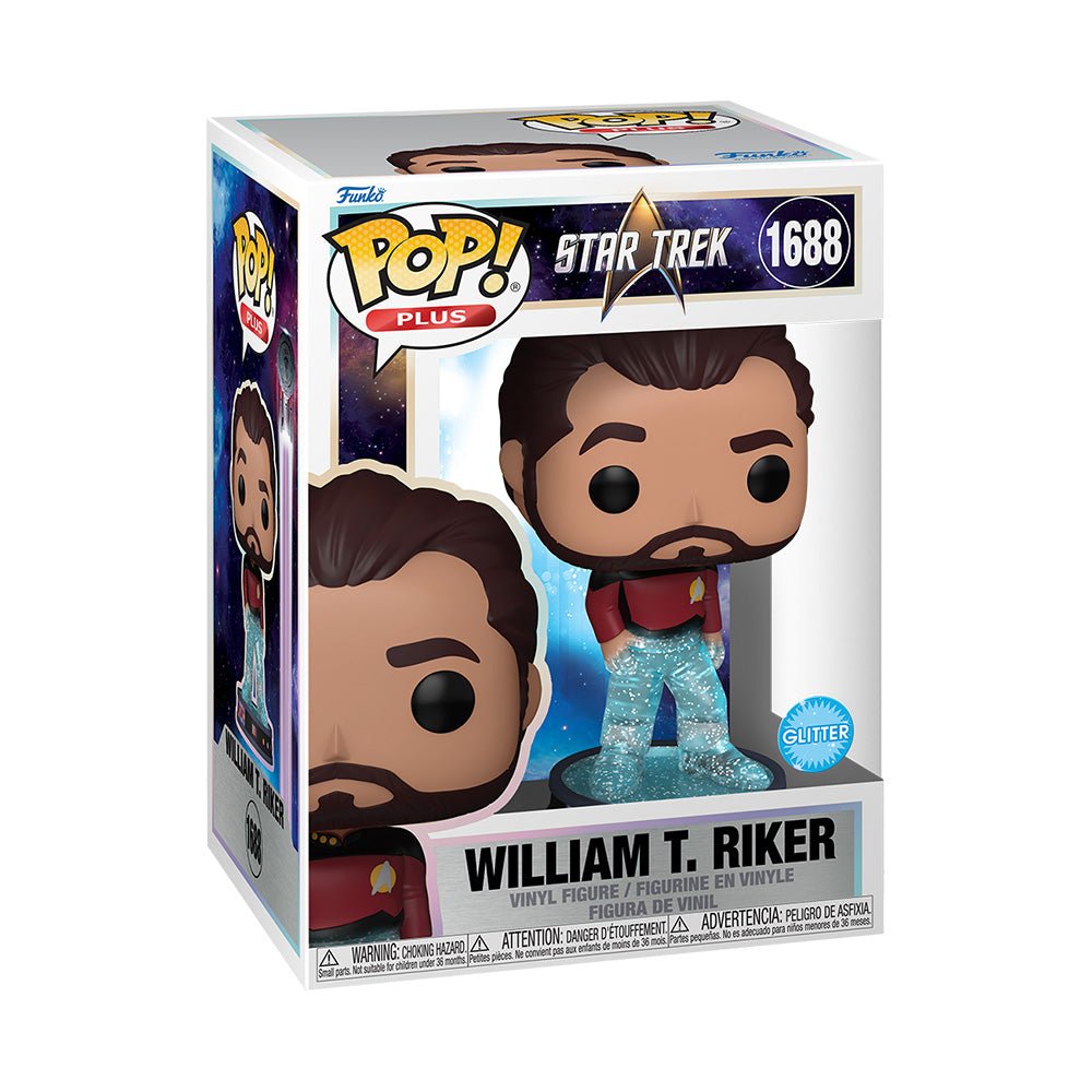 Star Trek Transporter Riker Funko Pop! Plus Figure - Paramount Shop