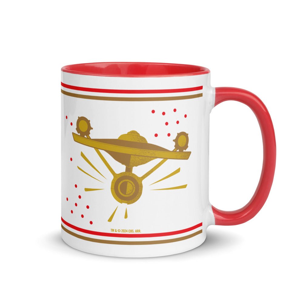 Star Trek Trek The Halls Two - Tone Mug - Paramount Shop