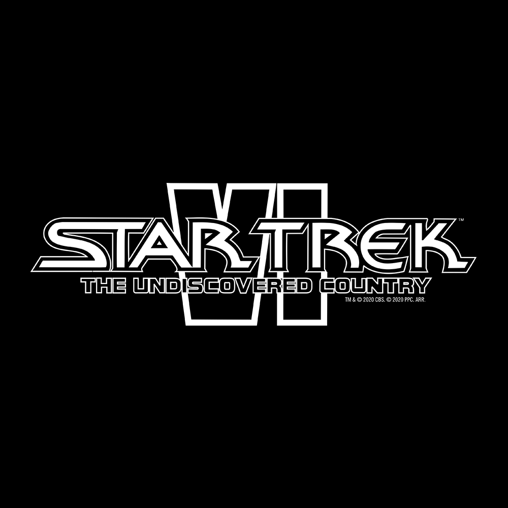 Star Trek VI: The Undiscovered Country Logo Adult Short Sleeve T - Shirt - Paramount Shop