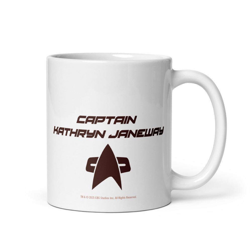 Star Trek: Voyager Janeway Coffee Black Mug - Paramount Shop