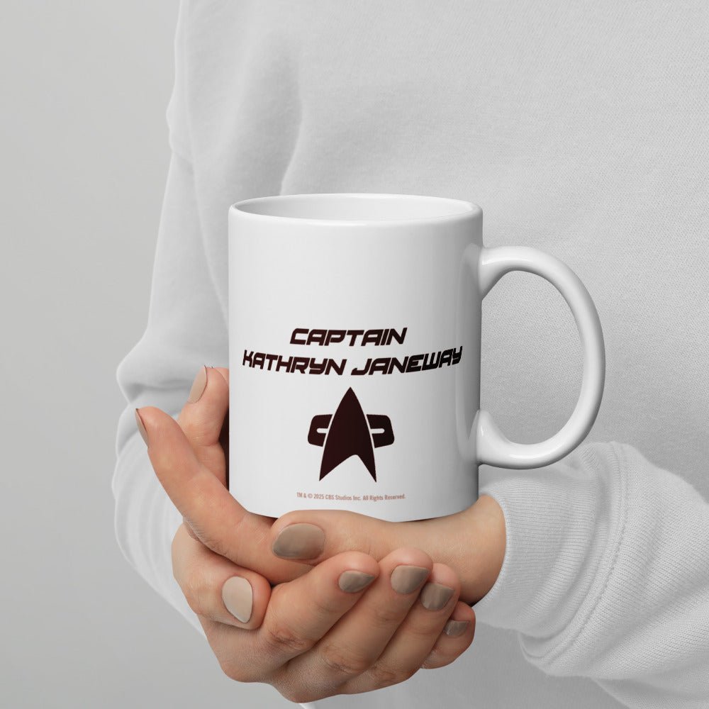 Star Trek: Voyager Janeway Coffee Black Mug - Paramount Shop