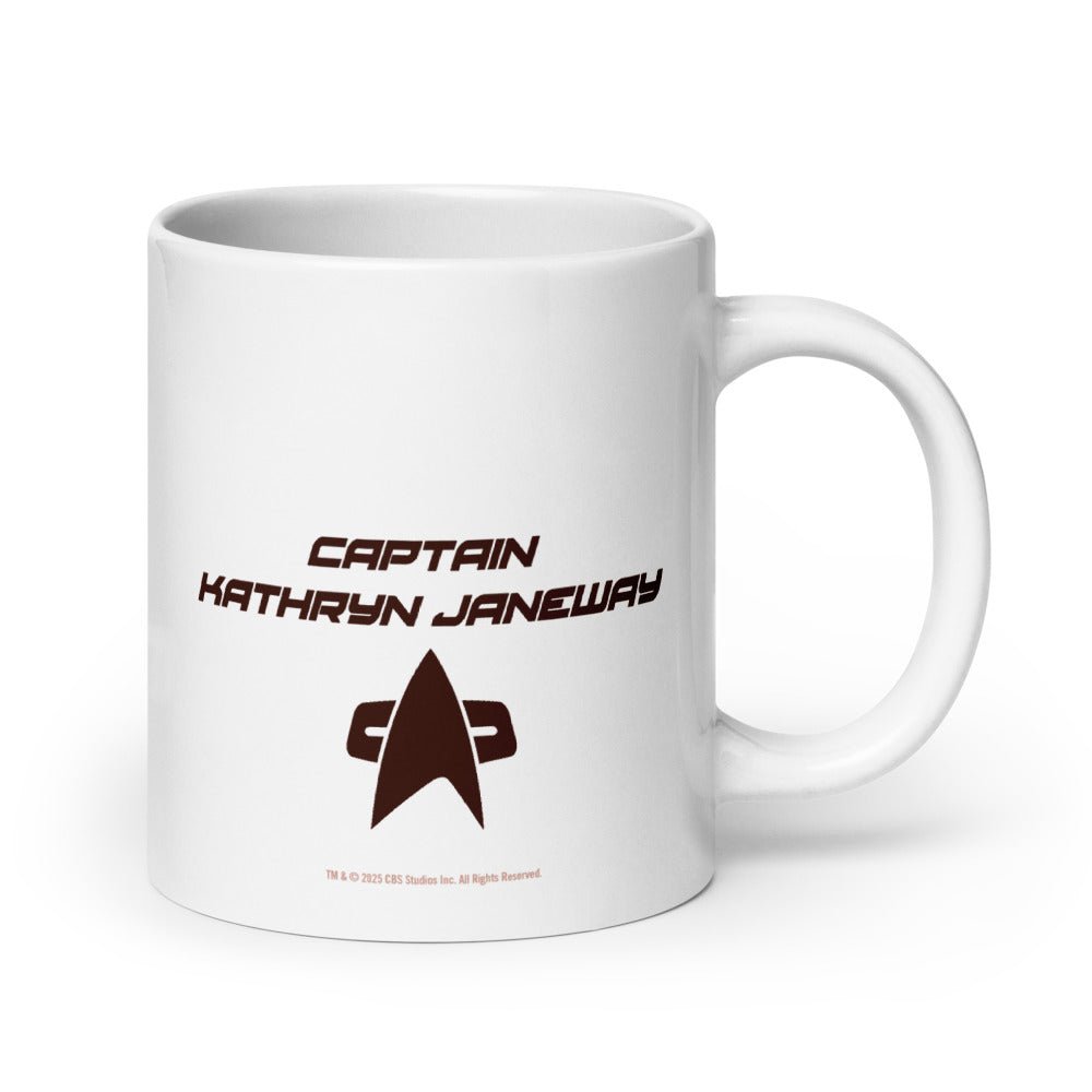 Star Trek: Voyager Janeway Coffee Black Mug - Paramount Shop