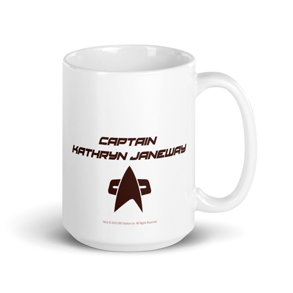 Star Trek: Voyager Janeway Coffee Black Mug - Paramount Shop