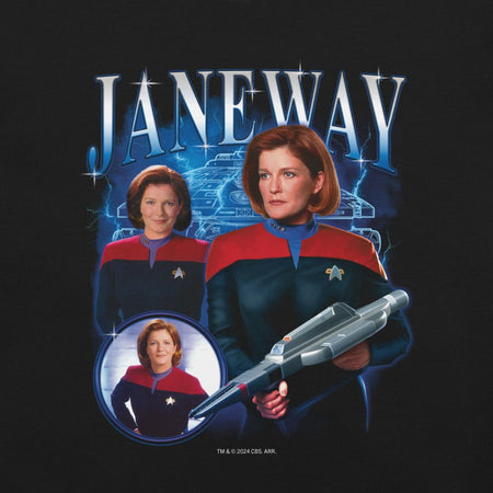 Star Trek: Voyager Janeway Heartthrob Unisex T - Shirt - Paramount Shop