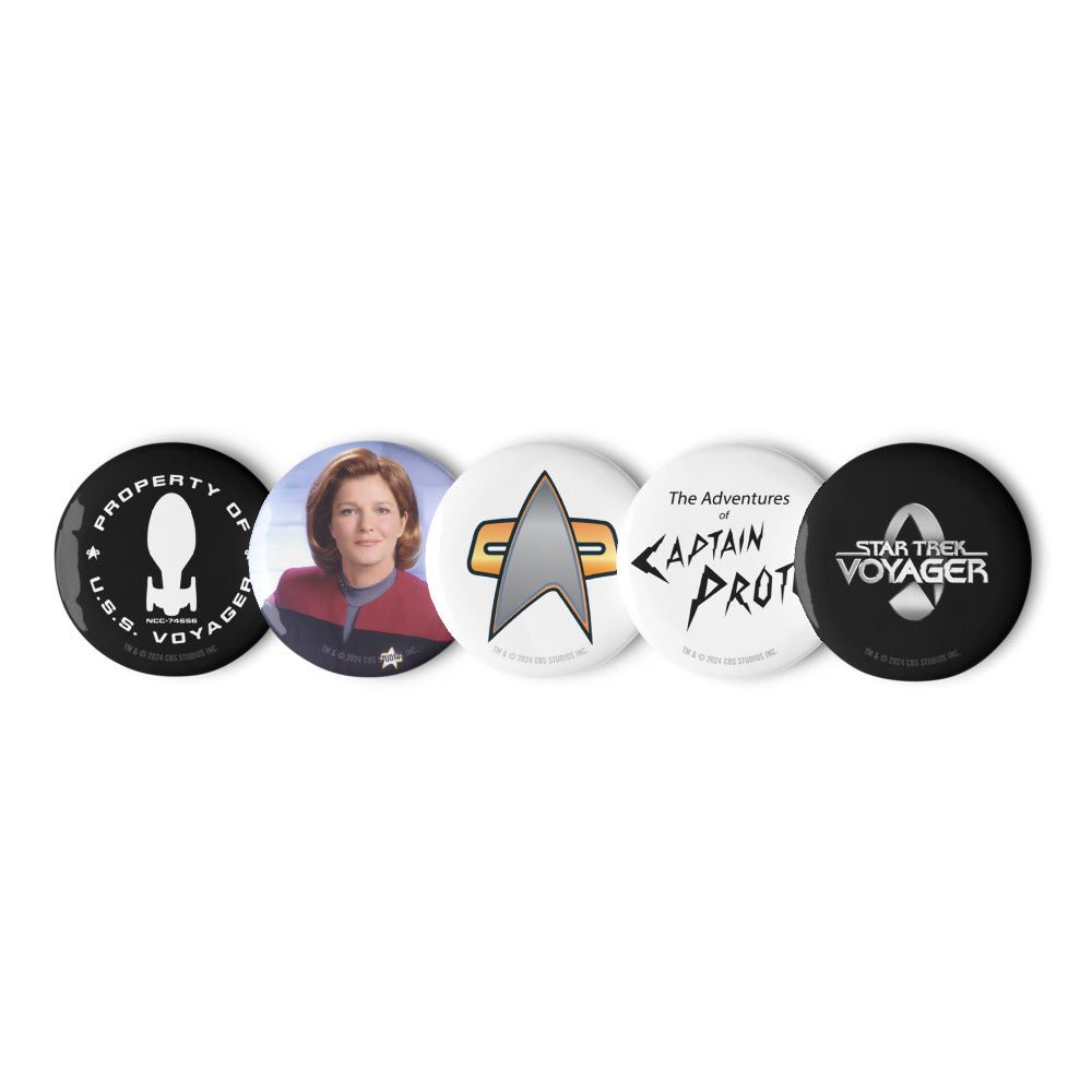 Star Trek: Voyager Pin Set - Paramount Shop