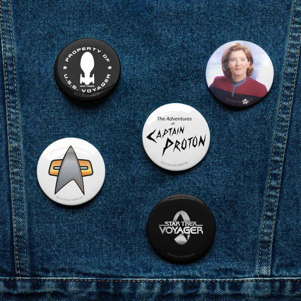 Star Trek: Voyager Pin Set - Paramount Shop