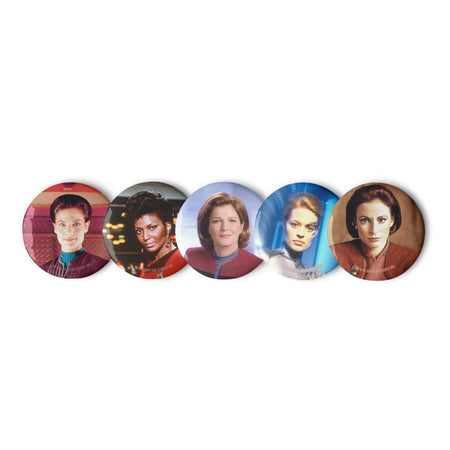 Star Trek Women Of Star Trek Pin Set - Paramount Shop