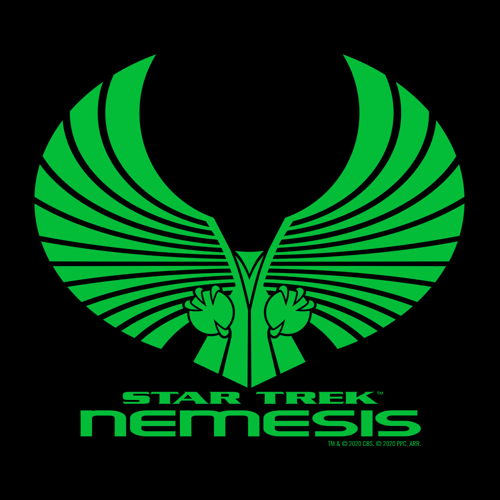 Star Trek X: Nemesis Logo Adult Short Sleeve T - Shirt - Paramount Shop