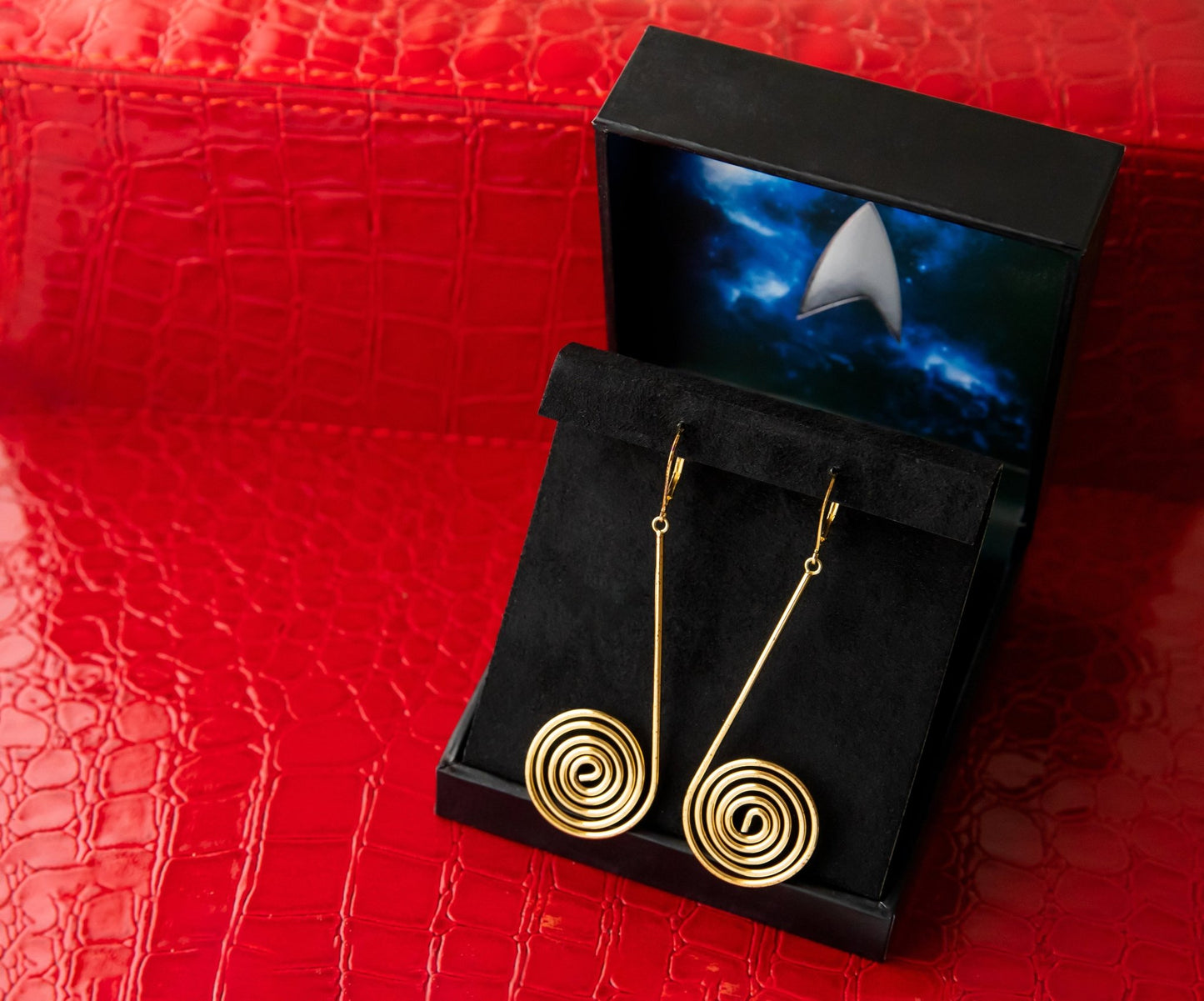Star Trek X RockLove Uhura Spiral Earrings - Paramount Shop