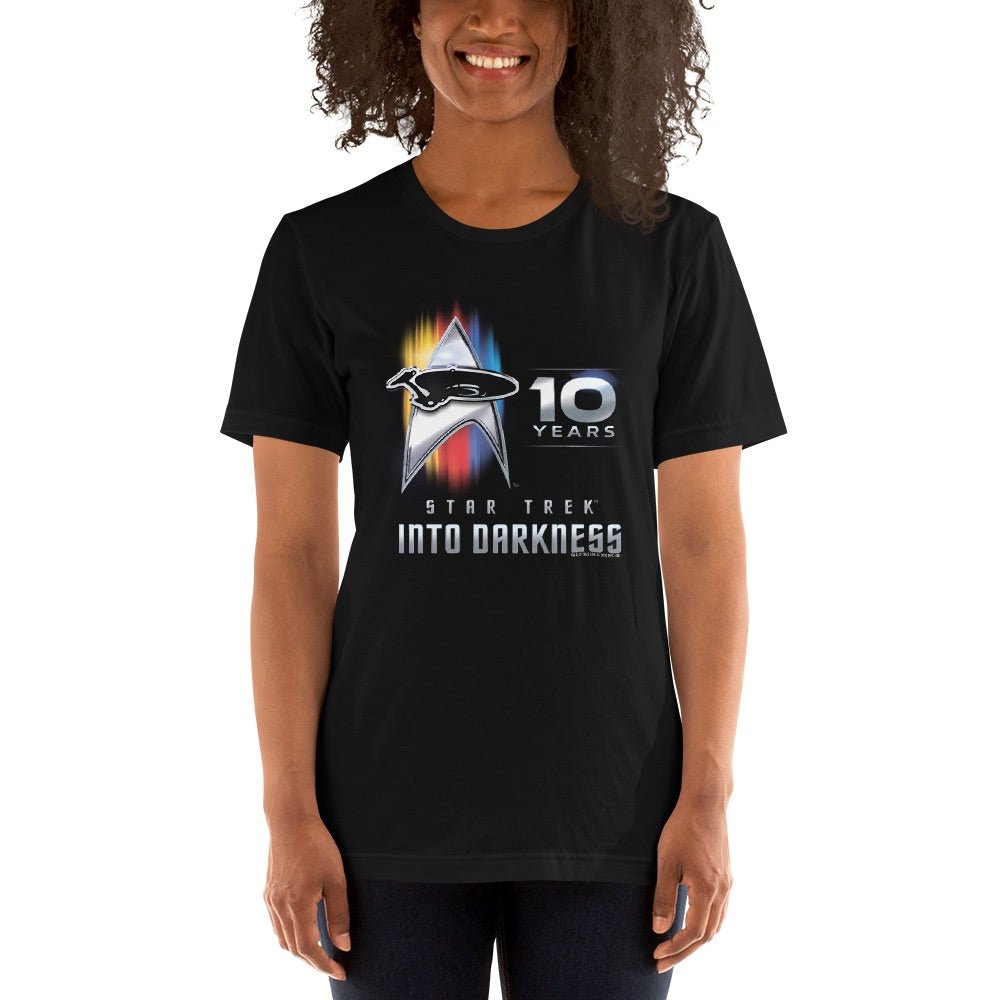 Star Trek XII: Into Darkness 10th Anniversary Adult Short Sleeve T - Shirt - Paramount Shop